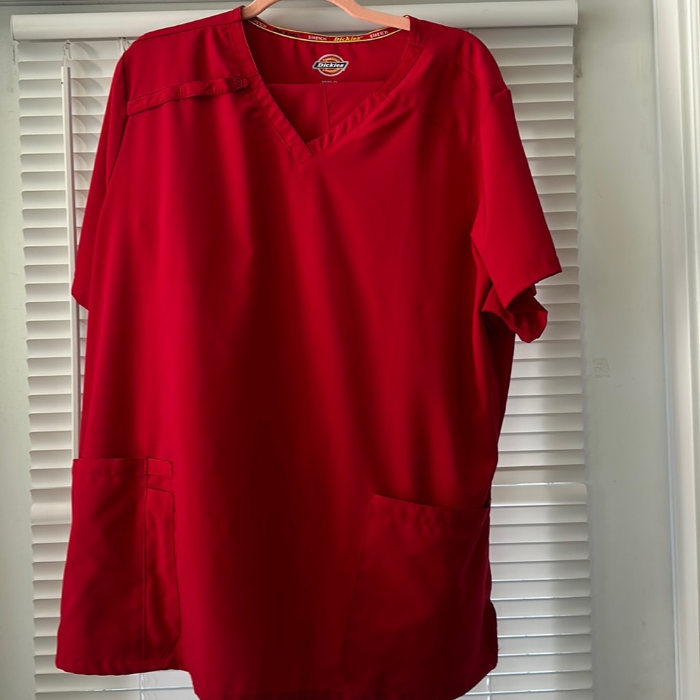 Dickies Red scrub set 2xl